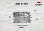 Kunststeinpaneele Dundee - Maßblatt